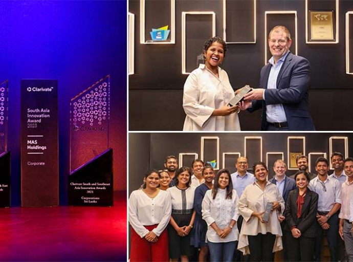 MAS Holdings Wins Clarivate South Asia Innovation Award 
